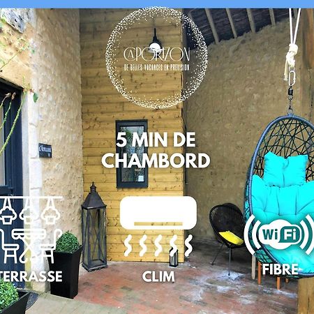 Saint-Claude-de-Diray Caporizon-L'Atelier-Aux Portes Du Chateau De Chambord מראה חיצוני תמונה