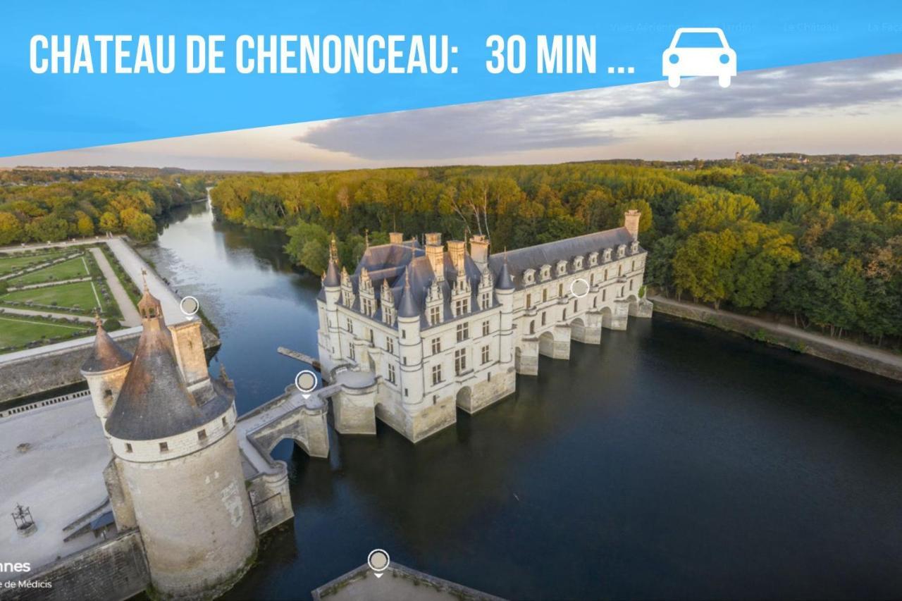 Saint-Claude-de-Diray Caporizon-L'Atelier-Aux Portes Du Chateau De Chambord מראה חיצוני תמונה